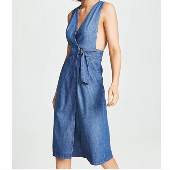 Free People Dresses & Skirts - Free People keeping my cool denim dress
